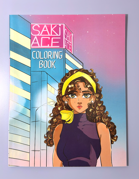SakiAce Coloring Book