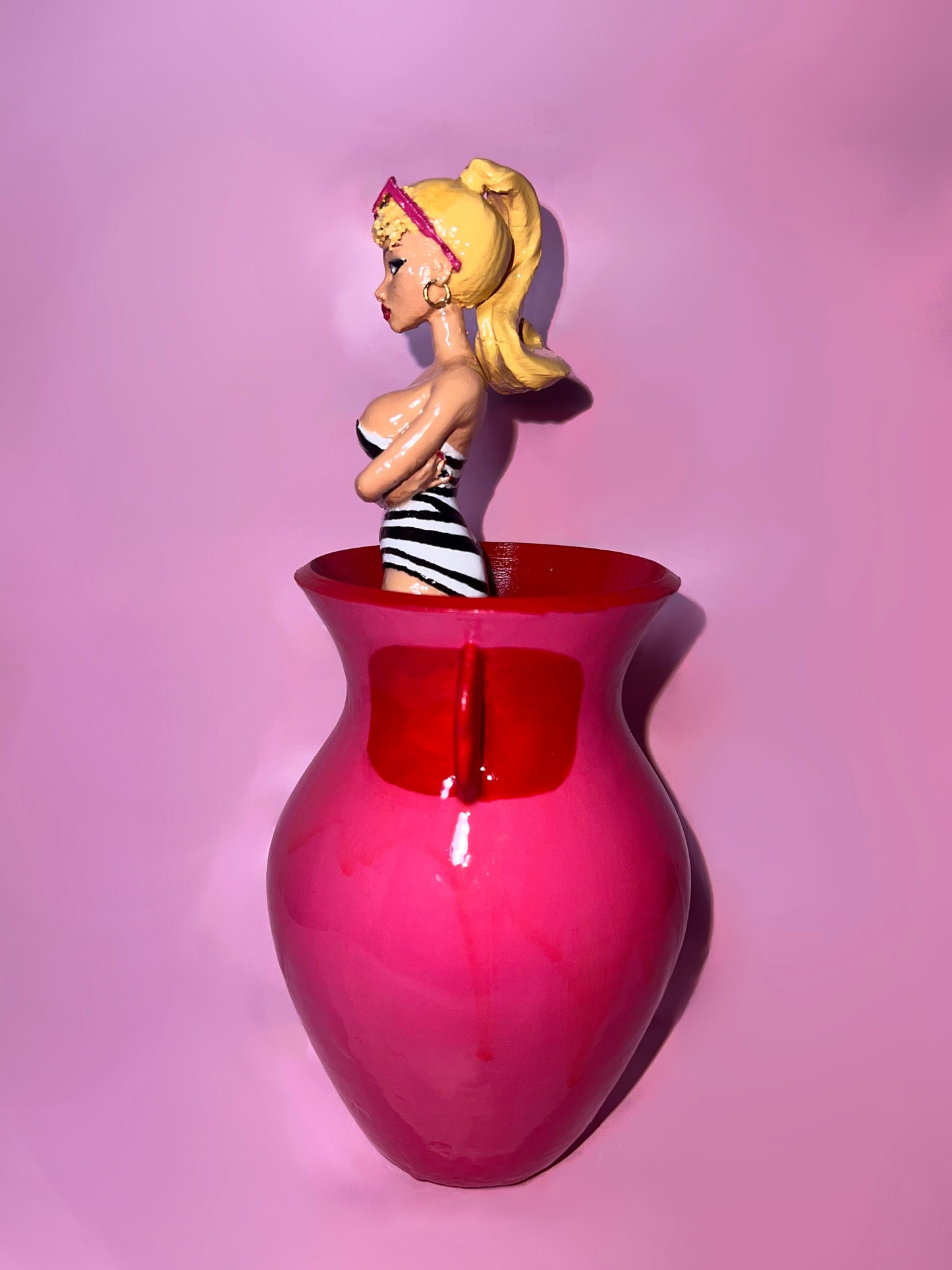 Updated Posie Doll Vase (Blonde hair)