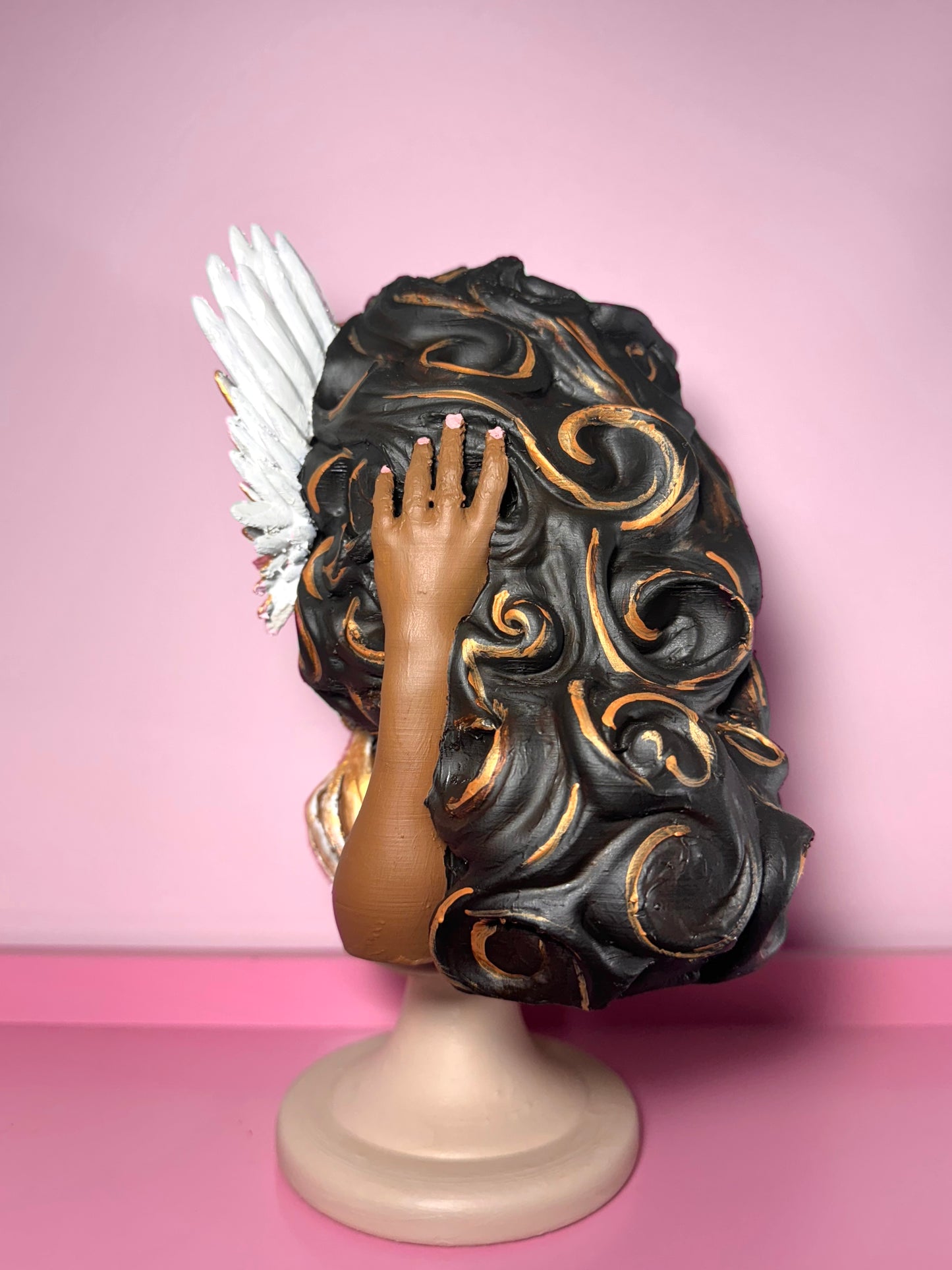 Original Emra Goddess Statue Vase