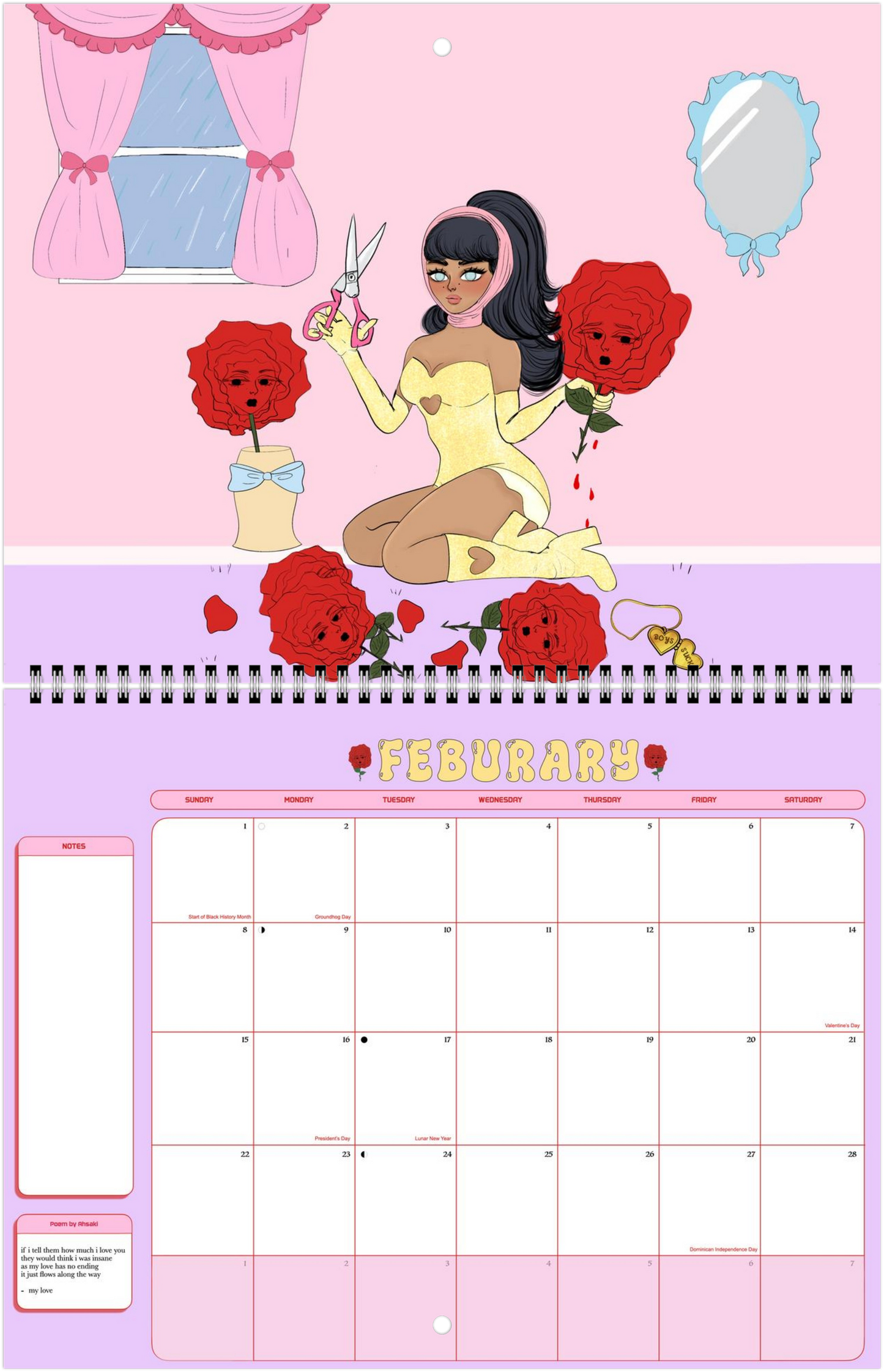 SakiAce Calendar 2026