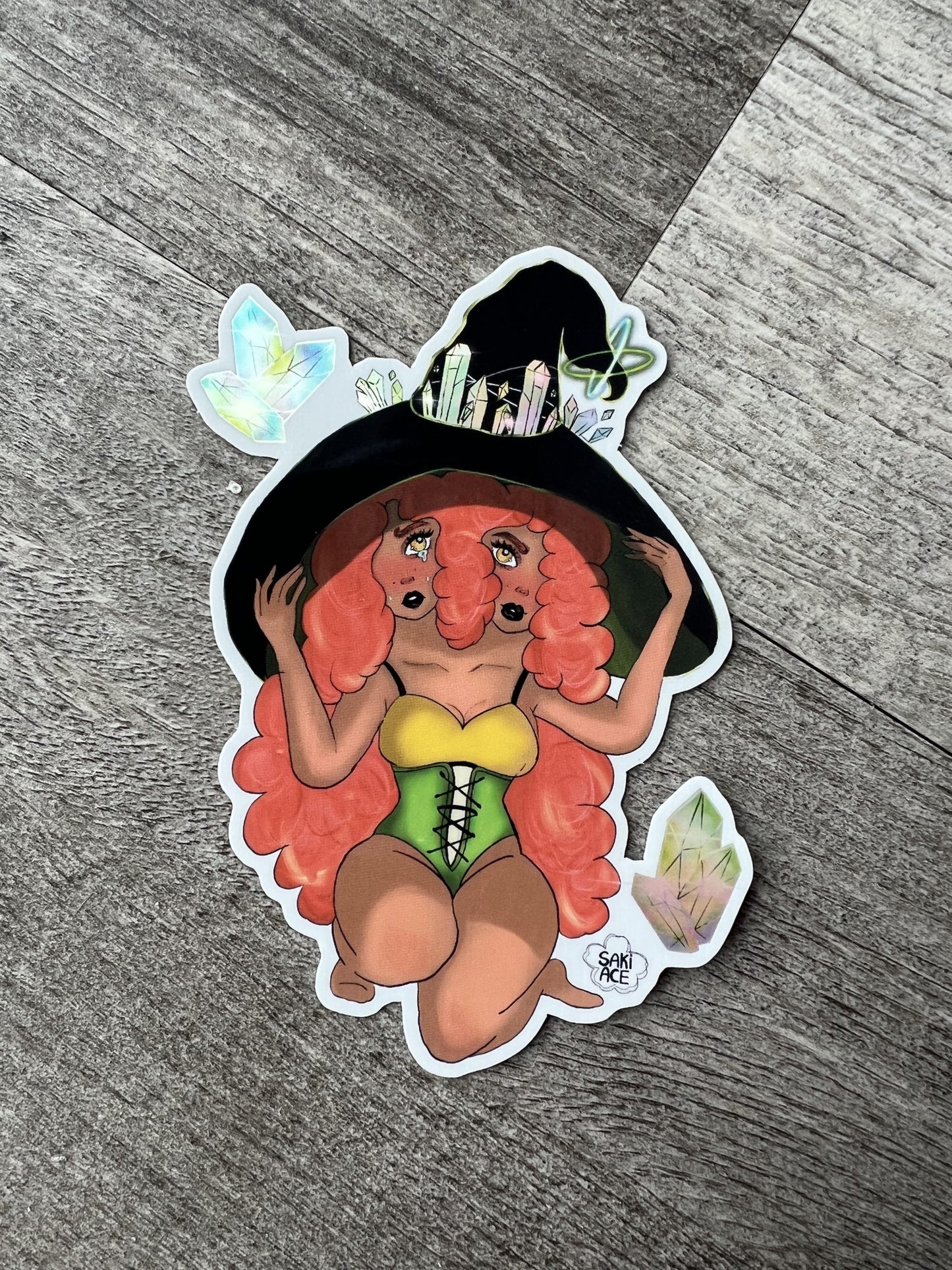 Holo Girls Sticker Set