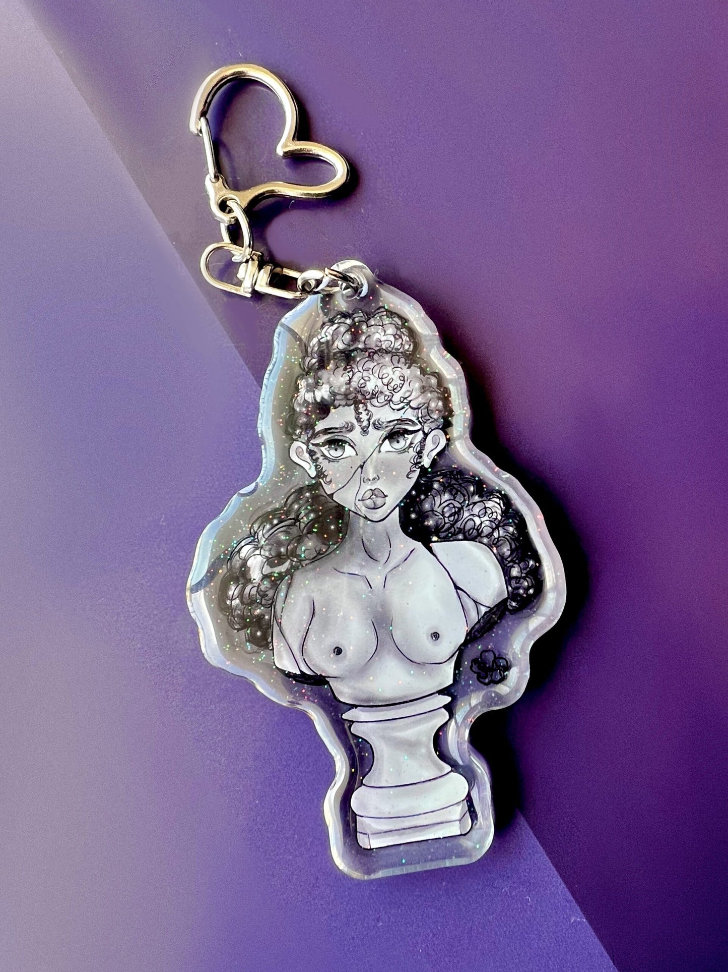 Jewel 3" Acrylic Keychain/Charm