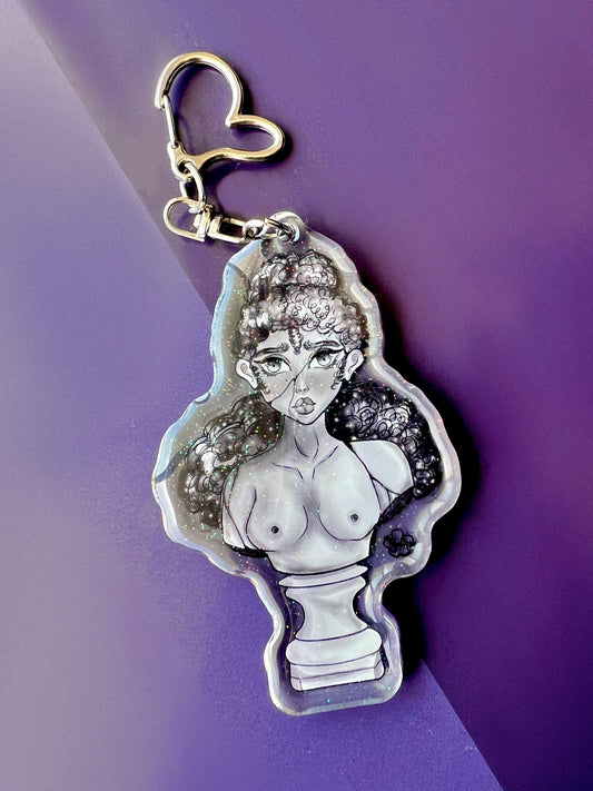 Jewel 3" Acrylic Keychain/Charm