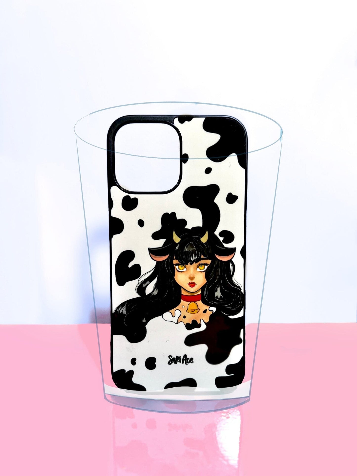 Moo I'm a Cow Galaxy Case