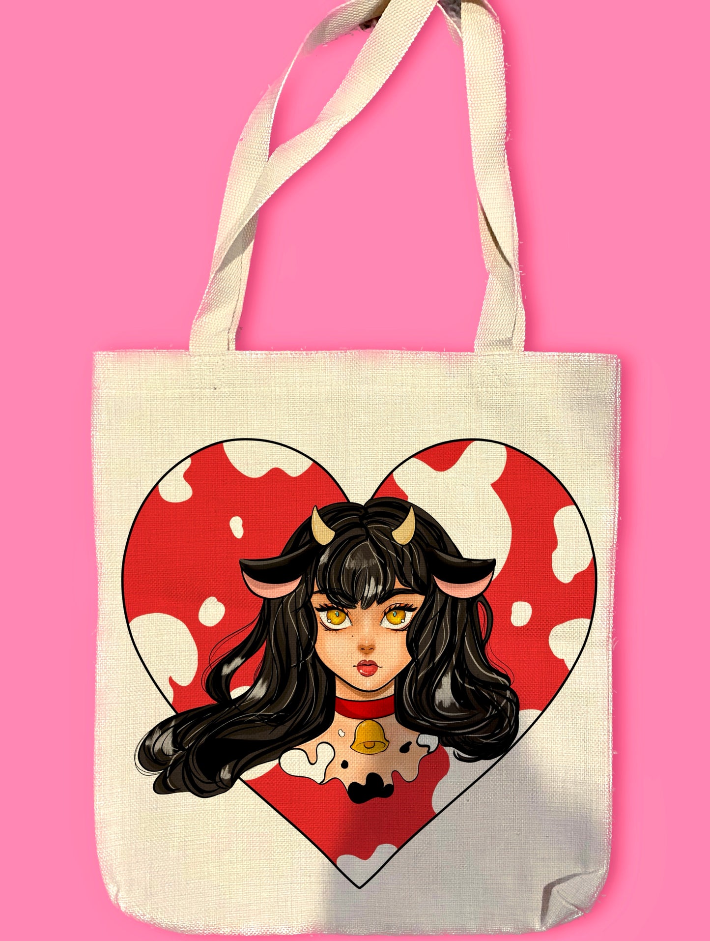 Bolsa de tela Octo con una bola de cristal