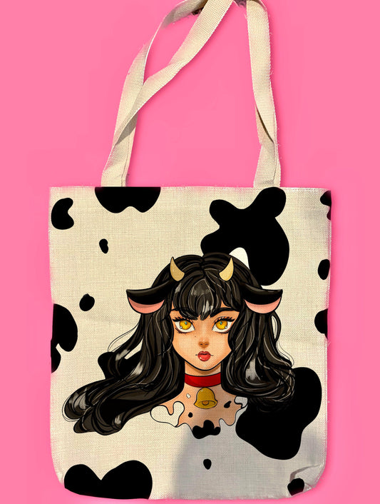 Moo I'm a cow Tote Bag