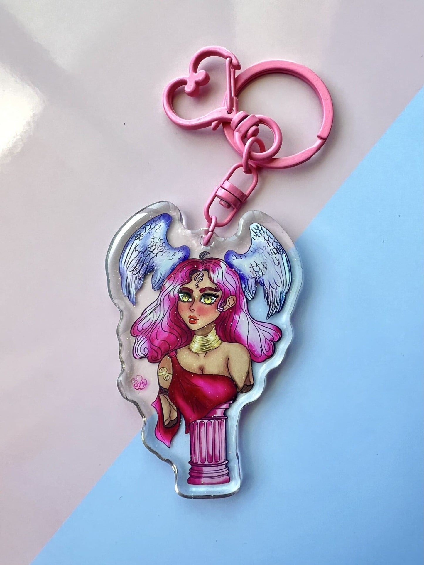 Love 3" Acrylic Keychain/Charm