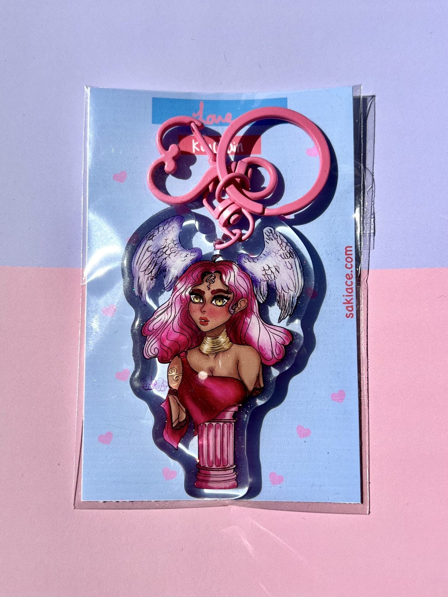 Love 3" Acrylic Keychain/Charm