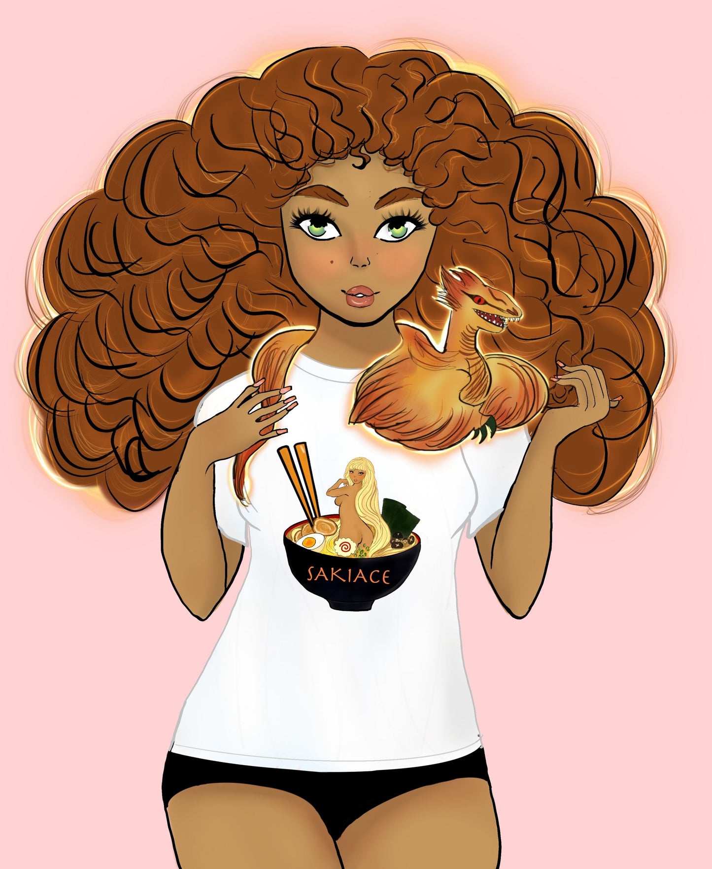 Ramen girl T-Shirt (Unisex)