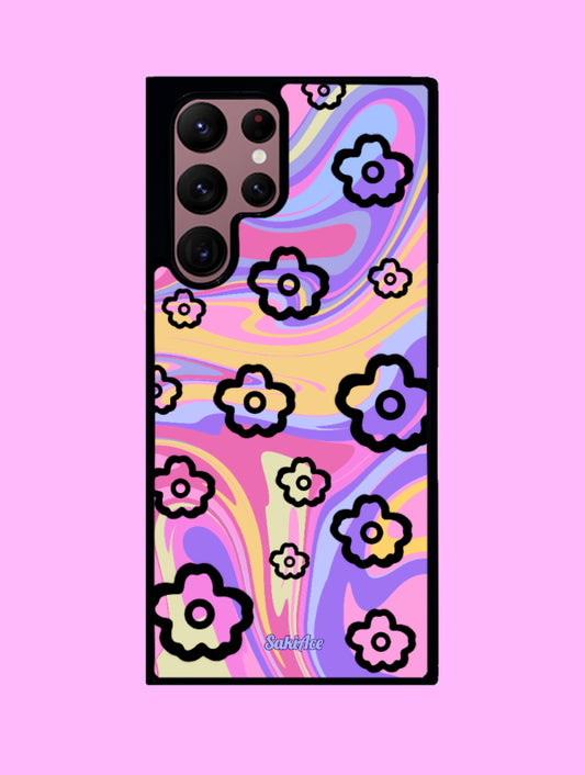 Groovy Blossom Galaxy Case