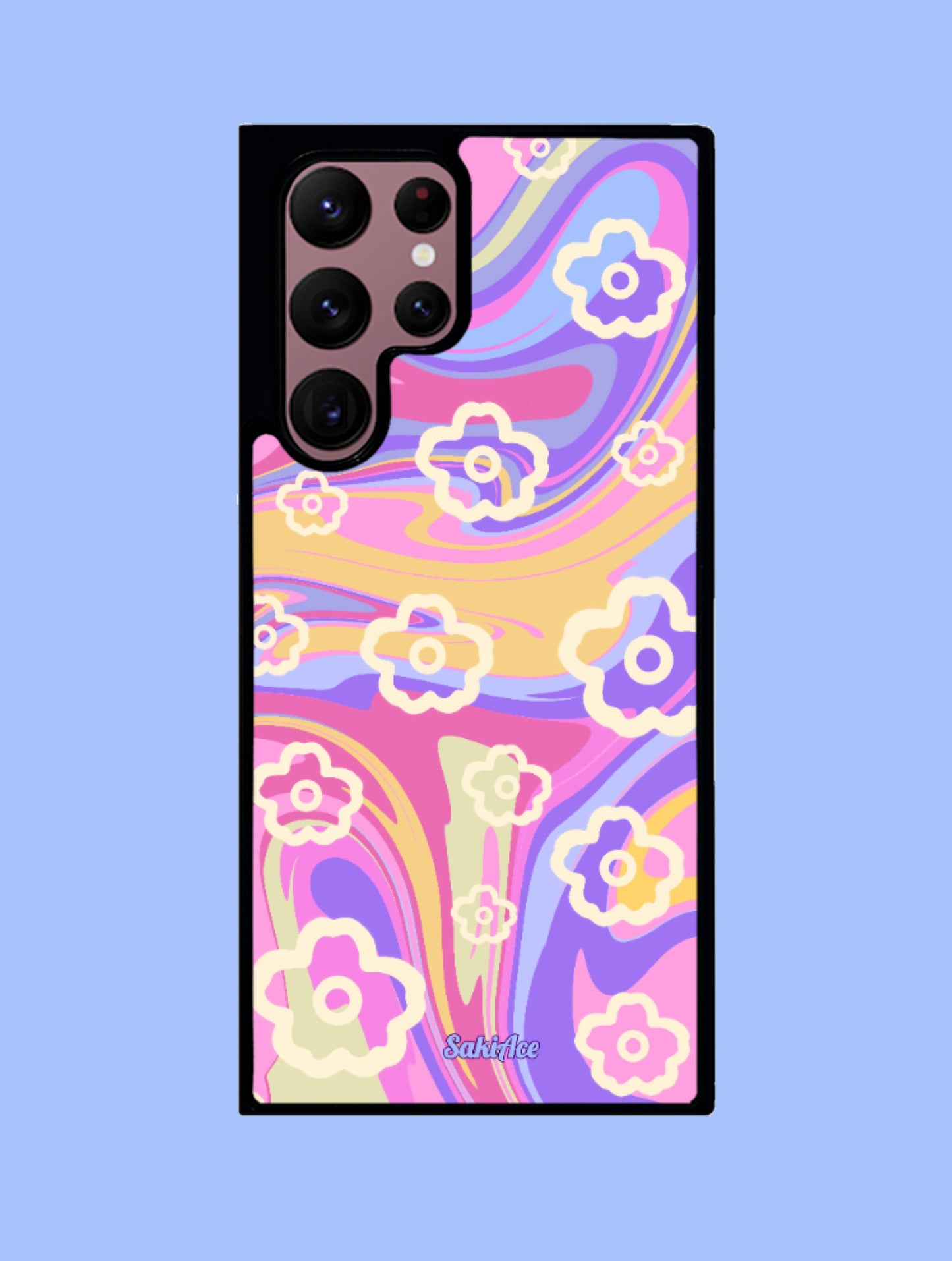 Groovy Blossom Galaxy Case