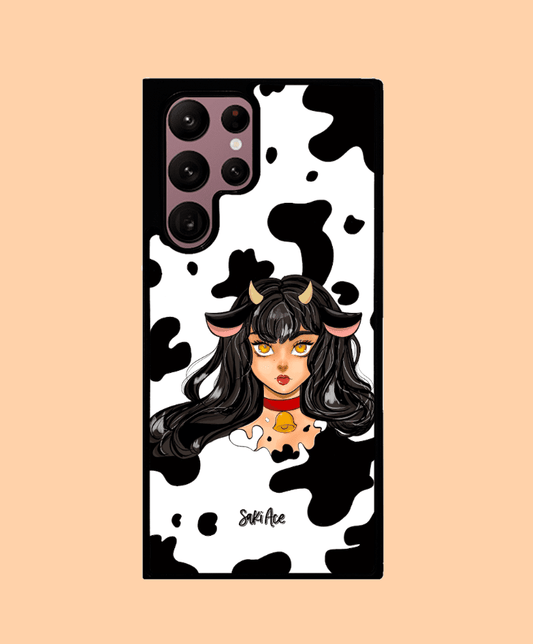 Moo I'm a Cow Galaxy Case