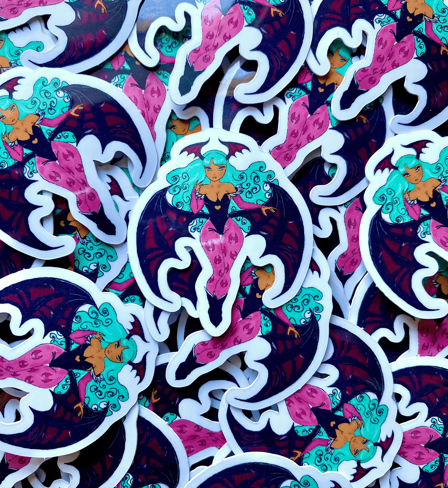 Vamp Chick Vinyl Sticker