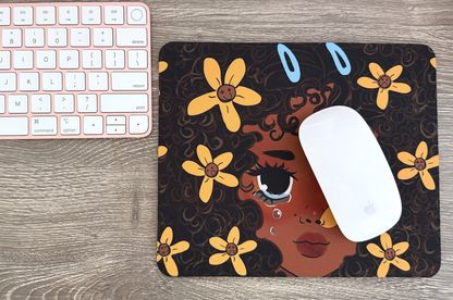 Las Flores lloran "flowers cry" Desk Pad / Mouse Mat