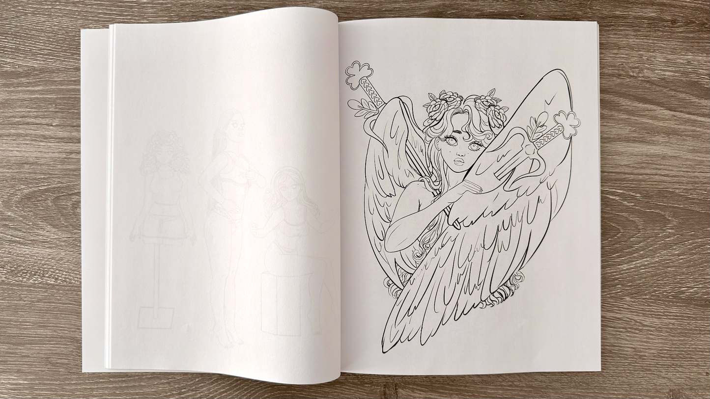 SakiAce Coloring Book