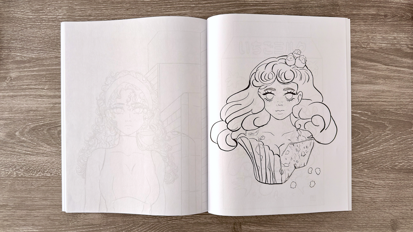 SakiAce Coloring Book