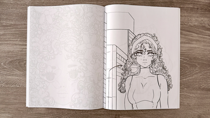 SakiAce Coloring Book