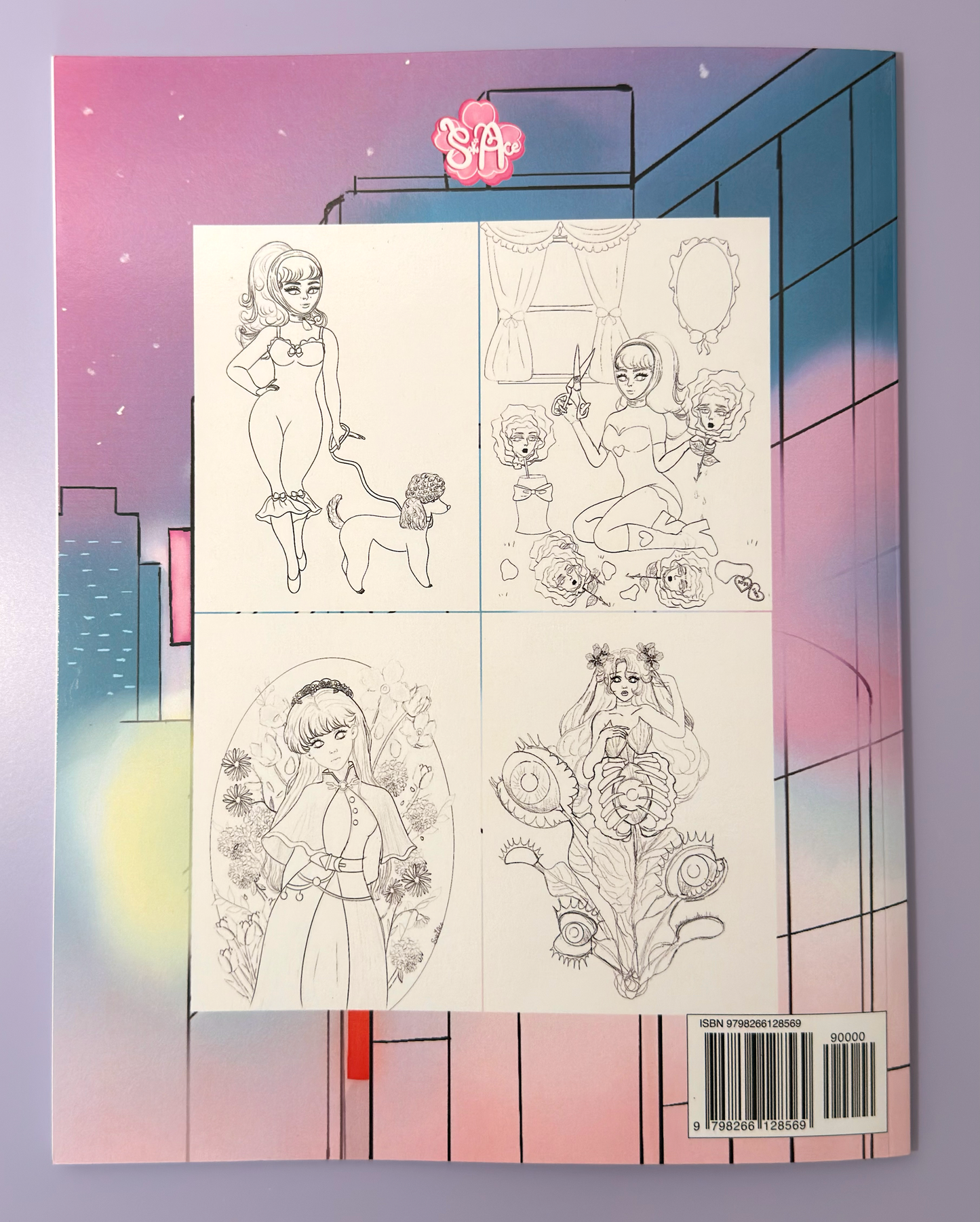 SakiAce Coloring Book