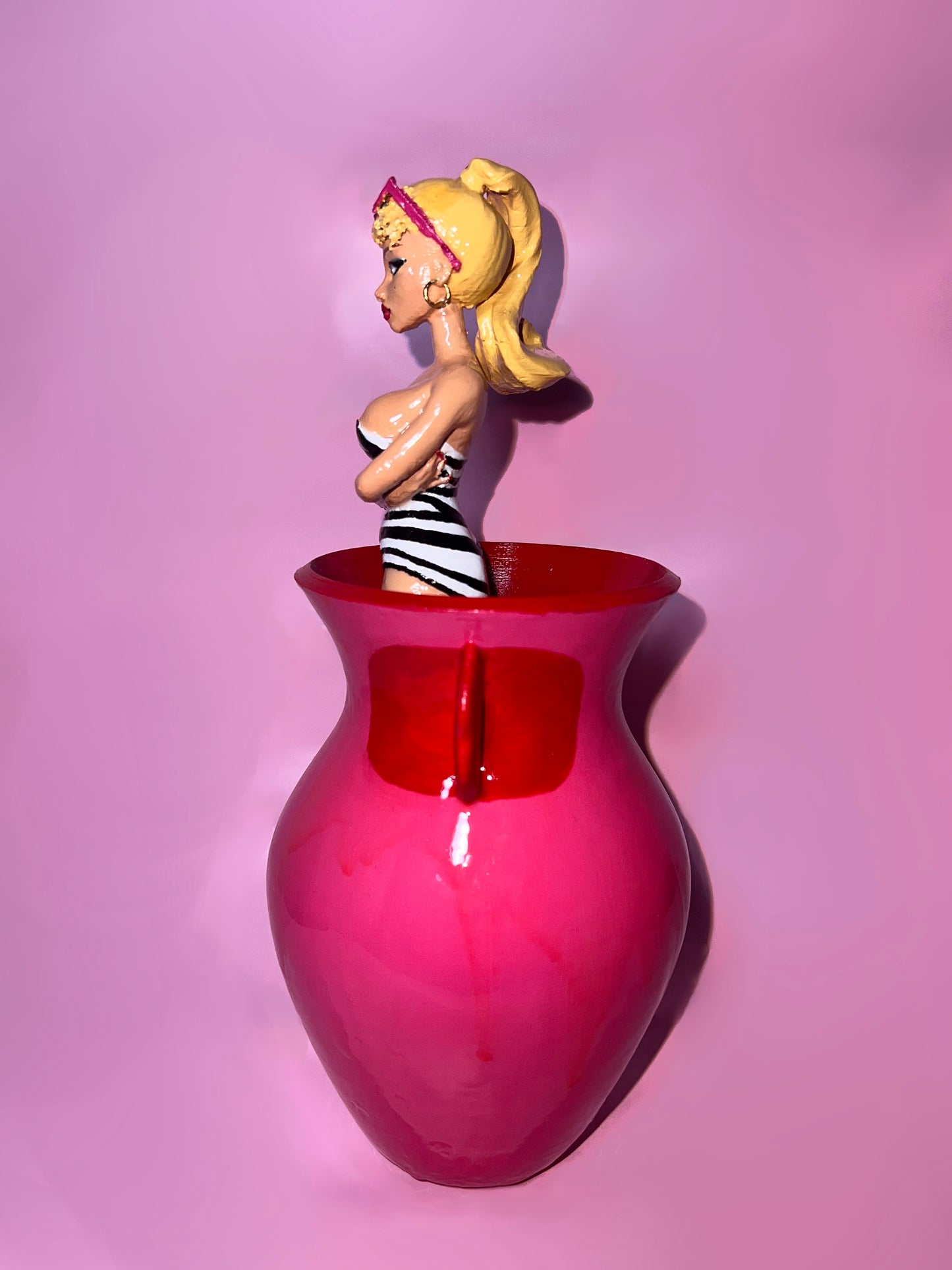 Posie Doll Vase (Blonde hair)