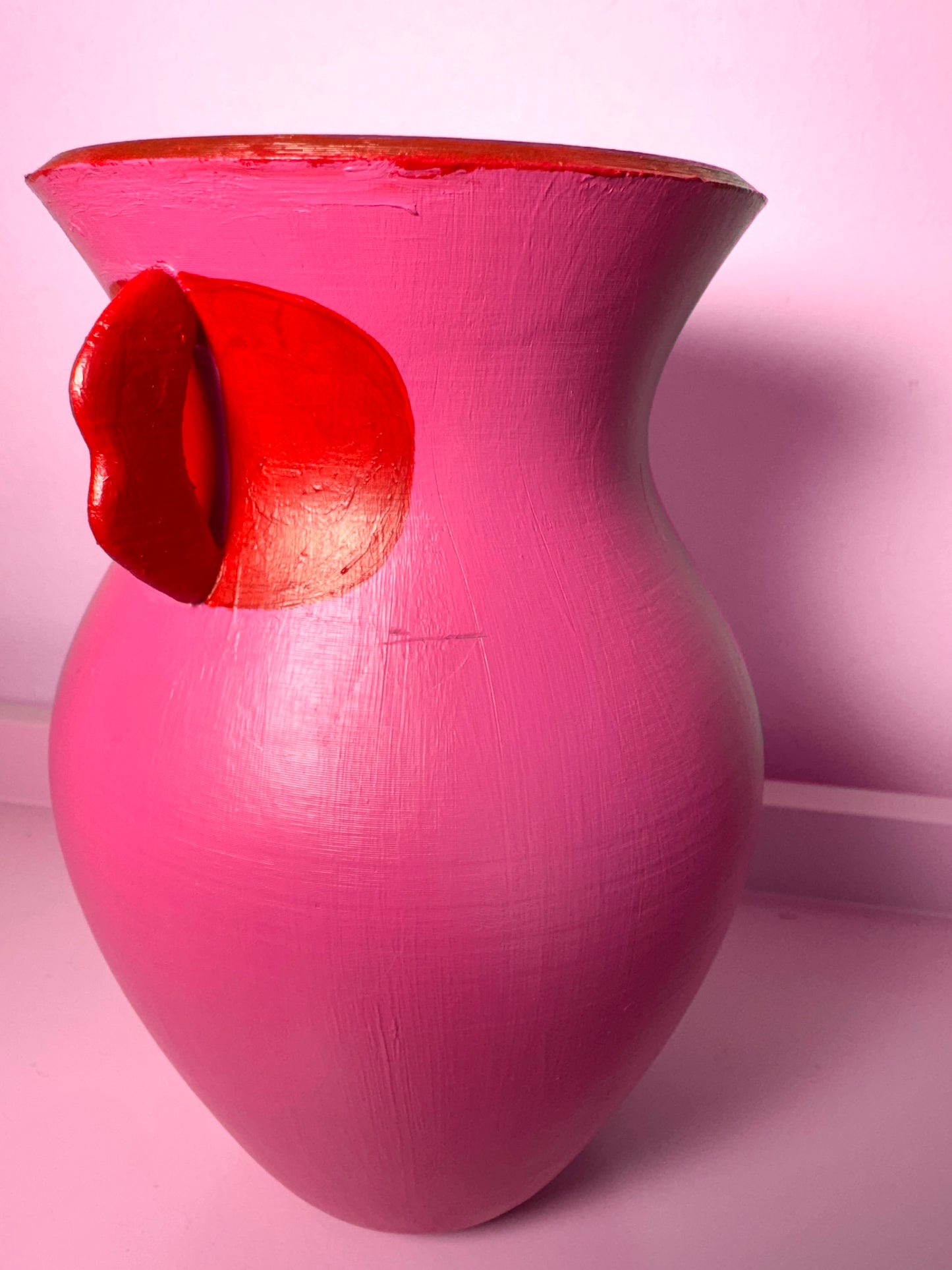 Vase with Lips