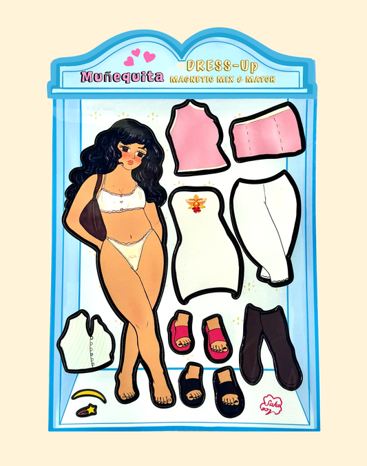 Dolly Dress up Magnet Set