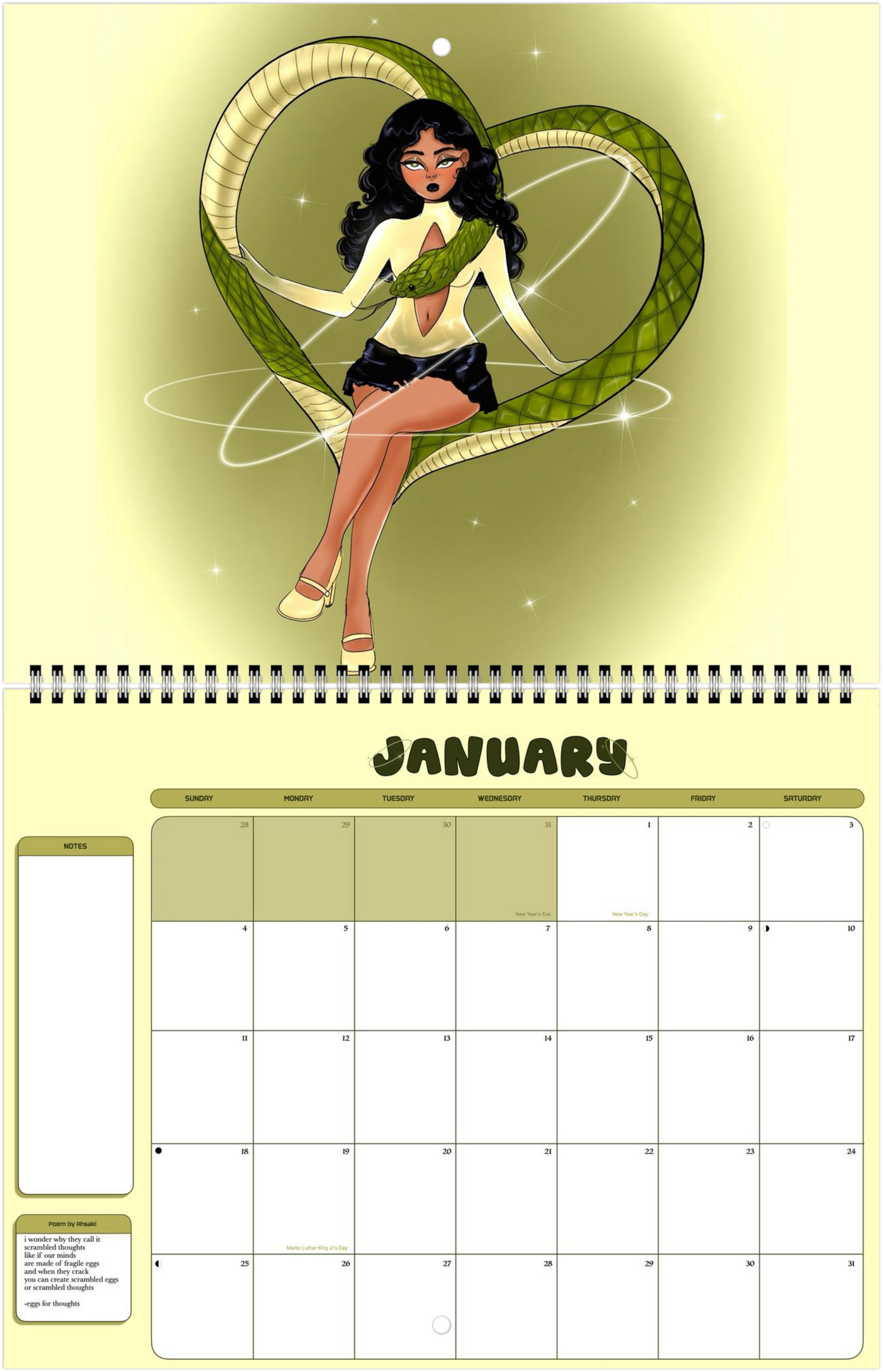 SakiAce Calendar 2026