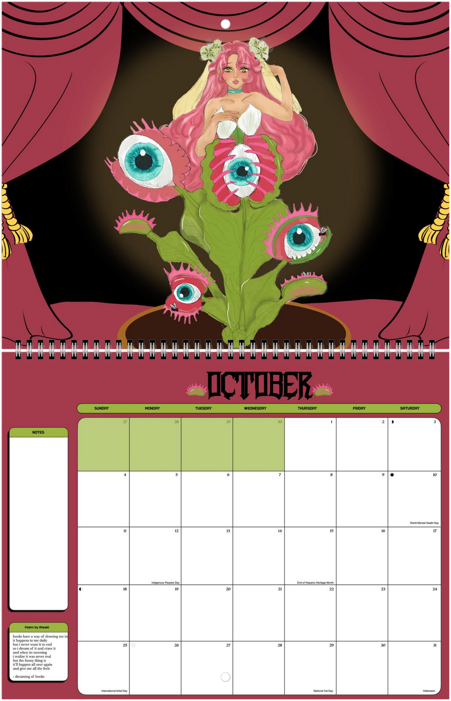 SakiAce Calendar 2026