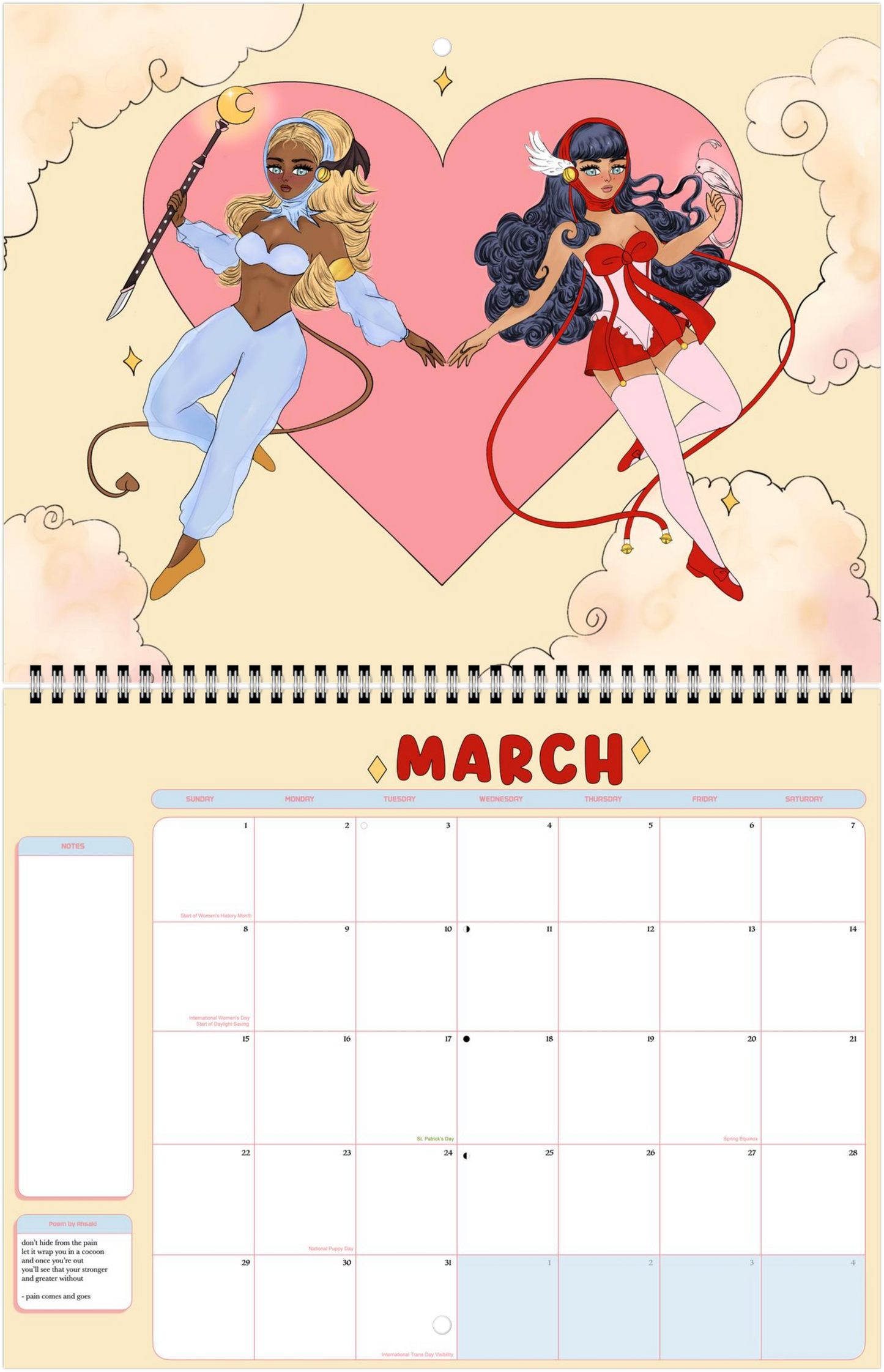 SakiAce Calendar 2026