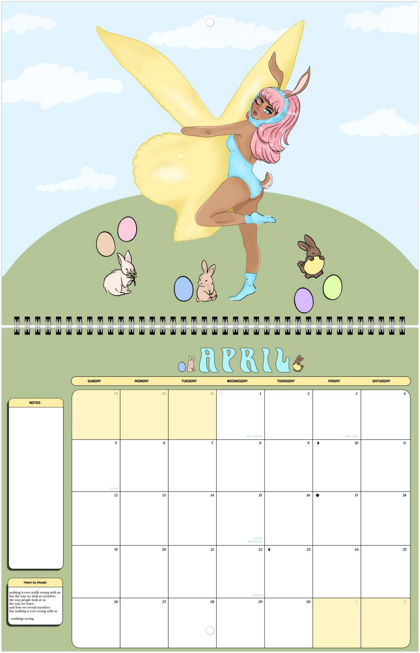 SakiAce Calendar 2026