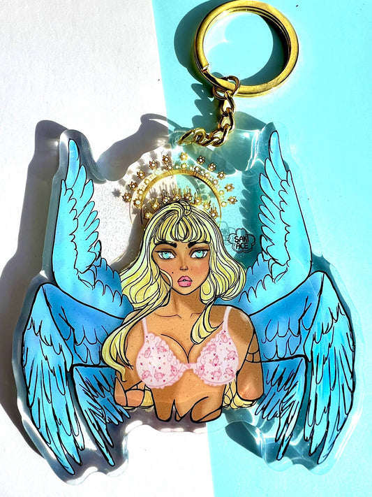 Heaven's Arc-Angel 3.5" Acrylic Keychain
