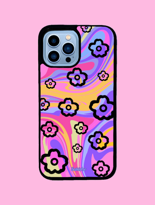 Groovy Blossom iPhone Case
