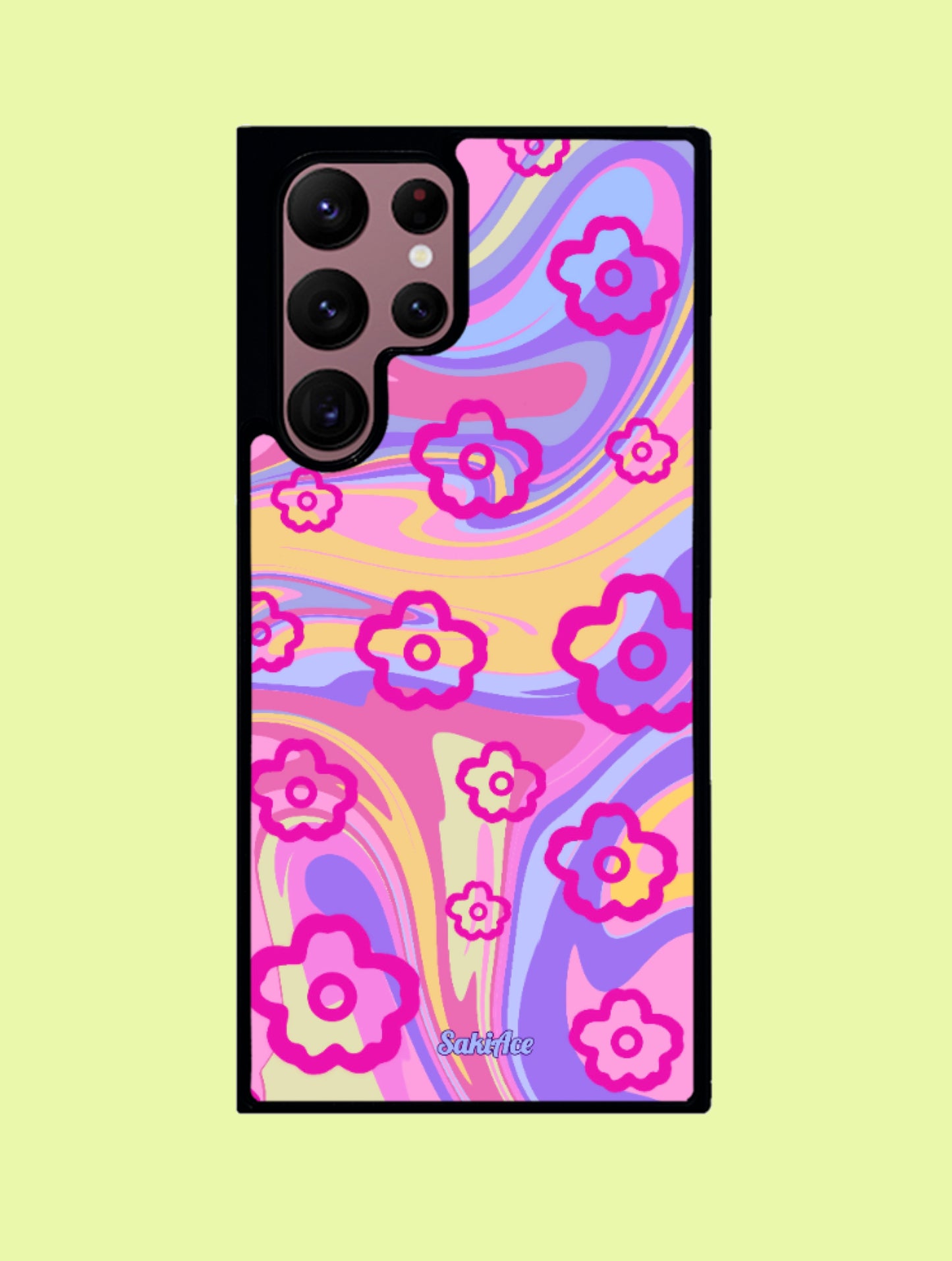 Groovy Blossom Galaxy Case